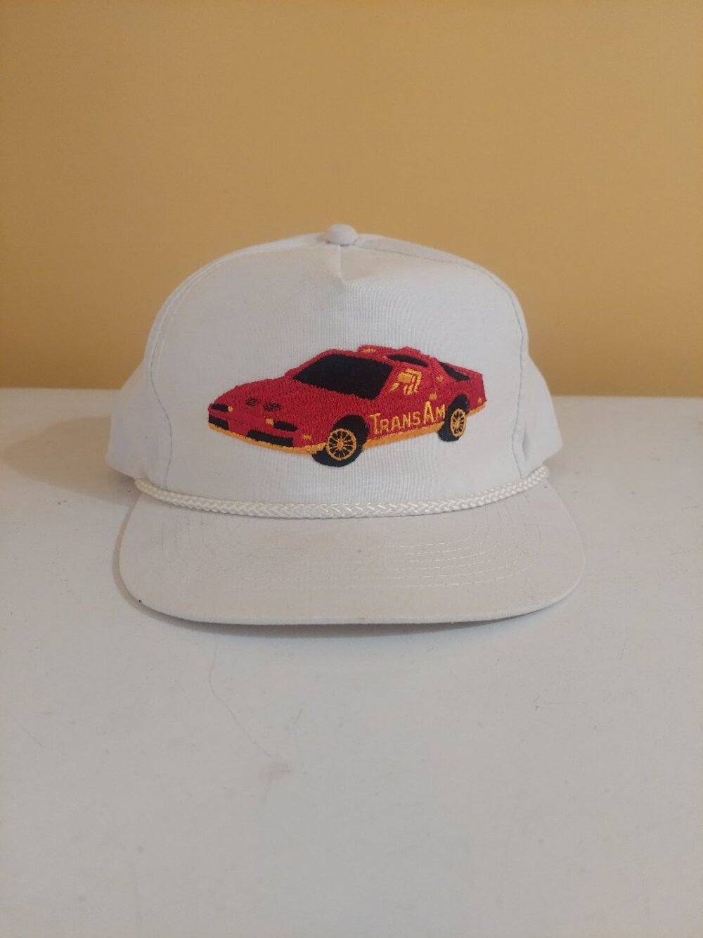 Vintage Trans Am Sports Car Trucker Style Ball Cap Snap Back Hat Pontiac